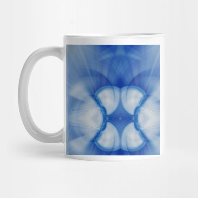 Beautiful, delicate blue motif, like for an angel by Hujer